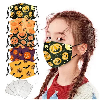 5PC5filters Child Halloween Face Mask Adjustable Washable Activated Carbon PM2.5 Protective Masks Outdoor Anti-dust Face Cover
5PC5filters Child Halloween Face Mask Adjustable Washable Activated Carbon PM2.5 Protective Masks Outdoor Anti-dust Face Cover