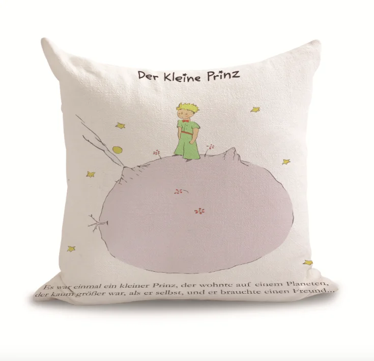 Фантастическая наволочка для шеи и тела Little Prince льняные подушки чехол дивана