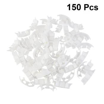 150pcs Vegetables Vine Support Trellis Clips Plant Fixing Clips Plastic Holder Clamp for Vegetable Garden Tomato Farm (White) 
150pcs Vegetables Vine Support Trellis Clips Plant Fixing Clips Plastic Holder Clamp for Vegetable Garden Tomato Farm (White)