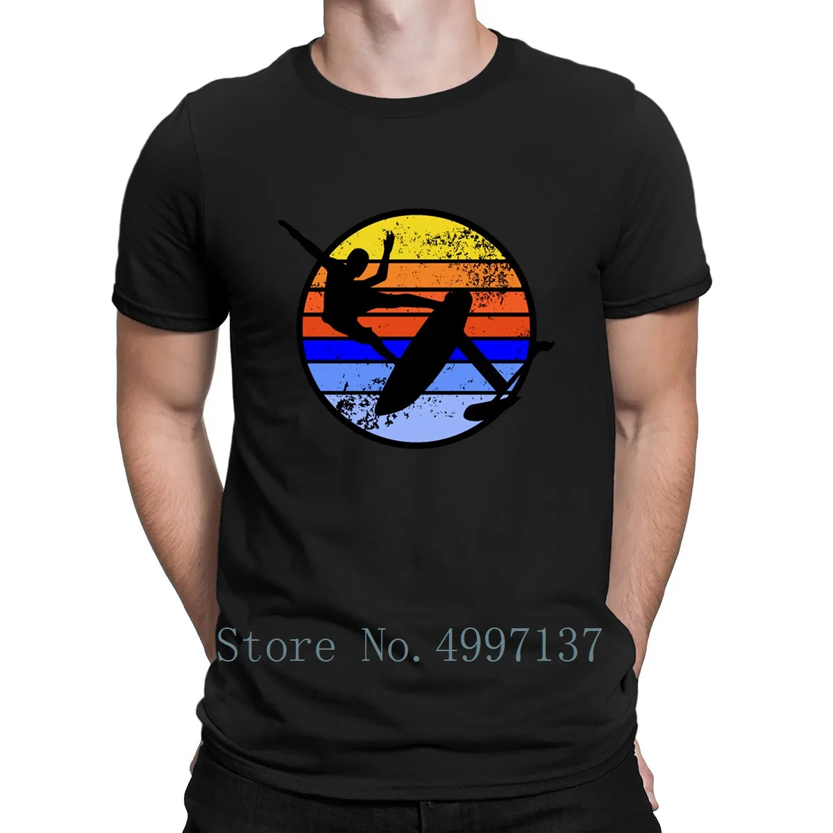Surfing Foiling Badge T Shirt Natural O Neck 100% Cotton Clothing Comical Designs Spring Autumn Famous Shirt
Surfing Foiling Badge T Shirt Natural O Neck 100% Cotton Clothing Comical Designs Spring Autumn Famous Shirt