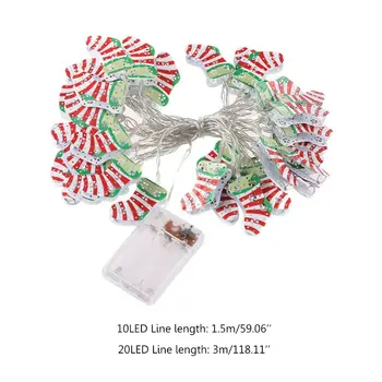 10/20 LEDs Colorful Socks Christmas Socks Decorative String Lights 1.5m 3m Layout Props Decor Christmas Day Decoration
10/20 LEDs Colorful Socks Christmas Socks Decorative String Lights 1.5m 3m Layout Props Decor Christmas Day Decoration