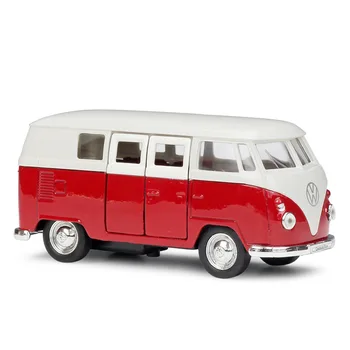 1/36 Volkswagen 1963 T1 Panel Bus Pull Back Model Cars Alloy Diecast Miniature Cars Metal Simulation Mini Car Collection Toys
1/36 Volkswagen 1963 T1 Panel Bus Pull Back Model Cars Alloy Diecast Miniature Cars Metal Simulation Mini Car Collection Toys