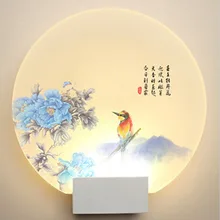 LED מנורת קיר אגרטל צורת המיטה אור עבור רחצה בית צבי קרן קרקעית ים צבי שן הארי לוטוס אדמונית(China)