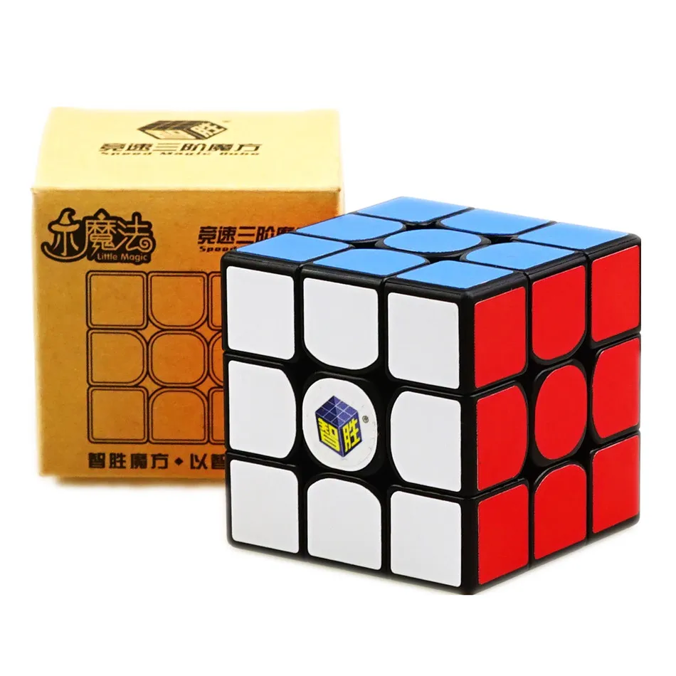 Кубик Рубика YUXIN Little Magic Cube 3x3x3 55.5 мм Размер 3x3 Cubo Magico 3 Слоя Speed Профессиональные