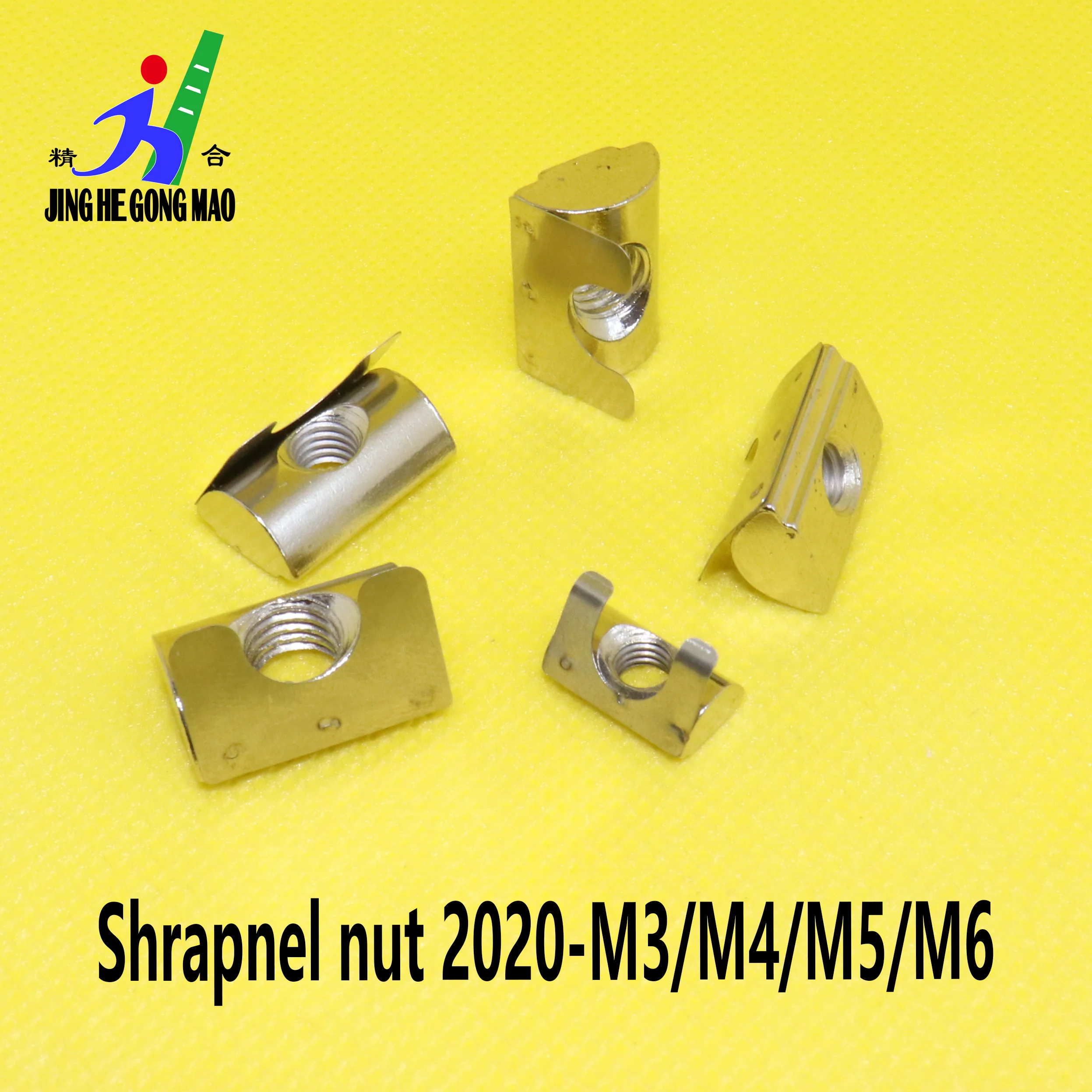 T-Nut Roll in Slot Nuts Thread M4 M5 M6 T Spring Nuts Half Round Elasticity Nuts for 2020 Series Aluminum Profile Extrusio
T-Nut Roll in Slot Nuts Thread M4 M5 M6 T Spring Nuts Half Round Elasticity Nuts for 2020 Series Aluminum Profile Extrusio