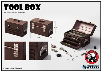 1/6 Scale 4 colors Tool Box Accessory CT-009 A/B/C/D Figure Model With Box for 12 inches Action Figures
1/6 Scale 4 colors Tool Box Accessory CT-009 A/B/C/D Figure Model With Box for 12 inches Action Figures