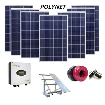 Polynet 2kw on grid solar energy system price in India grid tie 2000w complete solar kit
Polynet 2kw on grid solar energy system price in India grid tie 2000w complete solar kit