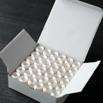 4th 144pcs White color Plastic Sided L Size Prewound Bobbin Thread Machine Embroidery Thread
4th 144pcs White color Plastic Sided L Size Prewound Bobbin Thread Machine Embroidery Thread