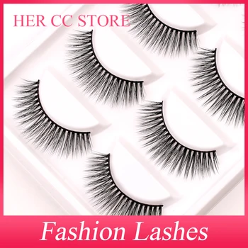 INDIVIDUAL PACKING 5PAIRS FASHION EYELASHES 0.07mm 3D SOFT DRAMATIC NATURAL THICK FALSE EYELASHES HIGH QUALITY MAKUP(J.W03)
INDIVIDUAL PACKING 5PAIRS FASHION EYELASHES 0.07mm 3D SOFT DRAMATIC NATURAL THICK FALSE EYELASHES HIGH QUALITY MAKUP(J.W03)