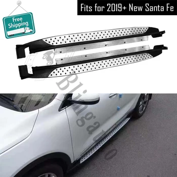 Side step fits for Hyundai new Santa Fe 2019 2020 santafe running board nerf bar 2Pcs Aluminium side pedal stairs
Side step fits for Hyundai new Santa Fe 2019 2020 santafe running board nerf bar 2Pcs Aluminium side pedal stairs