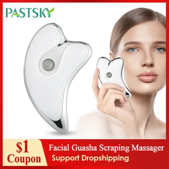Facial Scraping Massager Face Neck Guasha LED Light Microcurrent Lifting Wrinkle Removal Rejuvenation Face Skin Beauty Machine
Facial Scraping Massager Face Neck Guasha LED Light Microcurrent Lifting Wrinkle Removal Rejuvenation Face Skin Beauty Machine