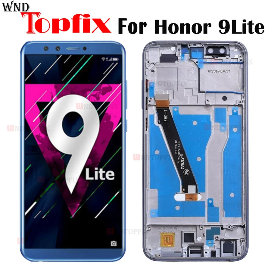 100% протестированный ЖК экран для Huawei Honor 9 Lite сменный сенсорный дисплей|Экраны