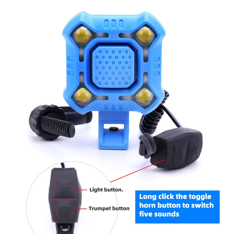 Bike Headlights USB Rechargeable Shockproof Charged Horn Bell Super Bright Front LED 3 Mode Option Bicycle IPX5
Bike Headlights USB Rechargeable Shockproof Charged Horn Bell Super Bright Front LED 3 Mode Option Bicycle IPX5