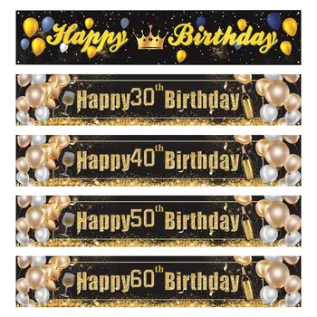 Fengrise Black Gold Birthday Banners 30th 40th 50th 60th Happy Bithday Party Decorations For Adults Birthday Party Supplies 
Fengrise Black Gold Birthday Banners 30th 40th 50th 60th Happy Bithday Party Decorations For Adults Birthday Party Supplies