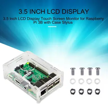 3.5" Acrylic Case For Raspberry Pi 3B LCD Display Touch Screen Monitor LCD Interface SP1 For Raspberry Pi 3B With Case Stylus
3.5" Acrylic Case For Raspberry Pi 3B LCD Display Touch Screen Monitor LCD Interface SP1 For Raspberry Pi 3B With Case Stylus