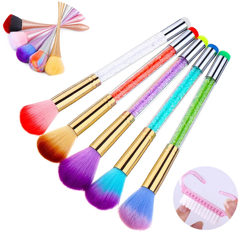 1 Pc Nail Cleaning Nail Brush Pedicure Acrylic UV Gel Powder Dust Remover Brush Nail Care Tool Professional Nail Art Tools
1 Pc Nail Cleaning Nail Brush Pedicure Acrylic UV Gel Powder Dust Remover Brush Nail Care Tool Professional Nail Art Tools