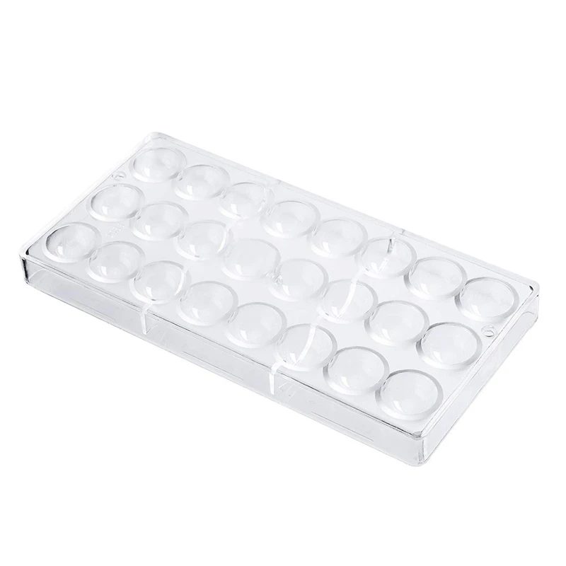 NEW-24 Holes Semi Sphere Chocolate Mould Polycarbonate Chocolate Bar Mold Half Ball Candy Maker Mold Bakeware
NEW-24 Holes Semi Sphere Chocolate Mould Polycarbonate Chocolate Bar Mold Half Ball Candy Maker Mold Bakeware