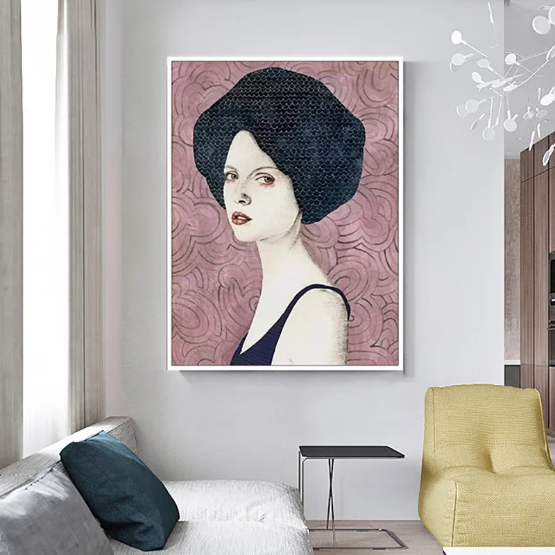 Home Decoration Nordic Style Abstract Girl Prints Wall Art Canvas Painting Simple Pictures Poster Modular For Bedroom
Home Decoration Nordic Style Abstract Girl Prints Wall Art Canvas Painting Simple Pictures Poster Modular For Bedroom