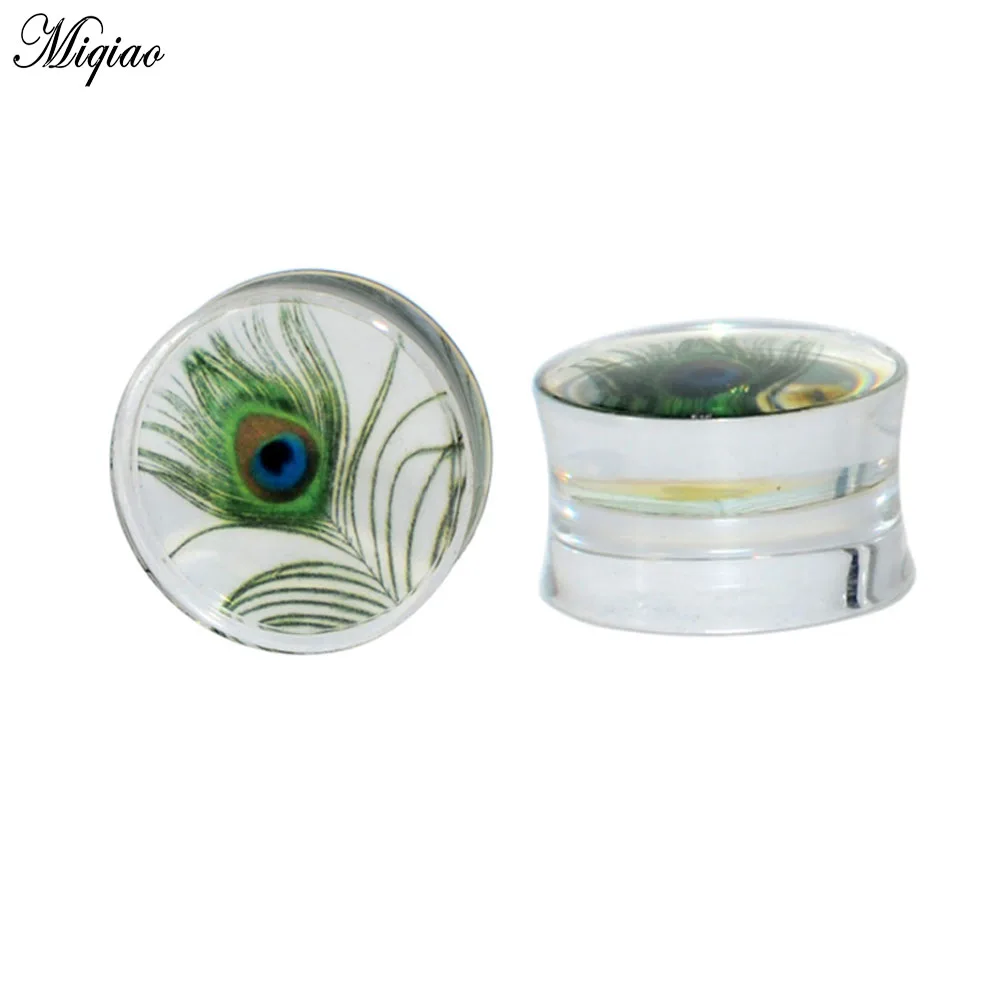 Miqiao 2pc European and American Popular Blue Feather Piercing Ear Expander Acrylic Transparent Solid Waist Drum Ear
Miqiao 2pc European and American Popular Blue Feather Piercing Ear Expander Acrylic Transparent Solid Waist Drum Ear