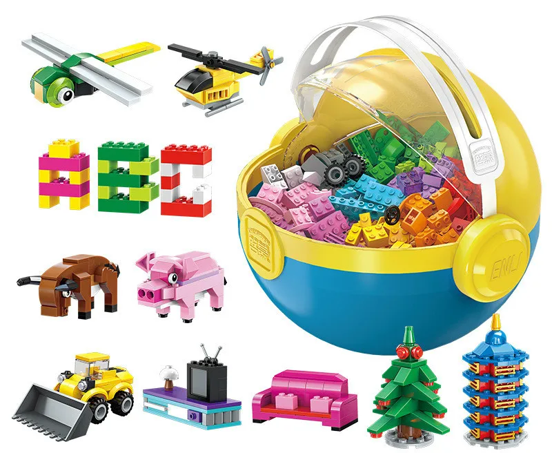 Ball Alpinia Oxyphylla Compatible Building Block Compatible with 3-6 Year Children Male Girl Originality Diy Assembling
Ball Alpinia Oxyphylla Compatible Building Block Compatible with 3-6 Year Children Male Girl Originality Diy Assembling