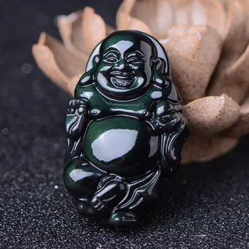 NATURAL OBSIDIAN STONE PENDANT CARVED MAITREYA BUDDHA PENDANT NECKLACE GIFT FOR MEN WOMEN JADES FASHION JEWELRY
NATURAL OBSIDIAN STONE PENDANT CARVED MAITREYA BUDDHA PENDANT NECKLACE GIFT FOR MEN WOMEN JADES FASHION JEWELRY