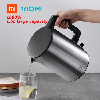 Xiaomi VIOMI Pro 1800W 1.5L Electric Kettle Intelligent Thermostat Anti-scalding Handhold 304 Stainless Steel Electric Tea Pot
Xiaomi VIOMI Pro 1800W 1.5L Electric Kettle Intelligent Thermostat Anti-scalding Handhold 304 Stainless Steel Electric Tea Pot