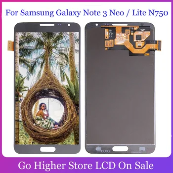 5.5" Black For Samsung Galaxy Note 3 Note3 Neo / Lite N750 / N7505 LCD Display Touch Screen Digitizer Assembly
5.5" Black For Samsung Galaxy Note 3 Note3 Neo / Lite N750 / N7505 LCD Display Touch Screen Digitizer Assembly