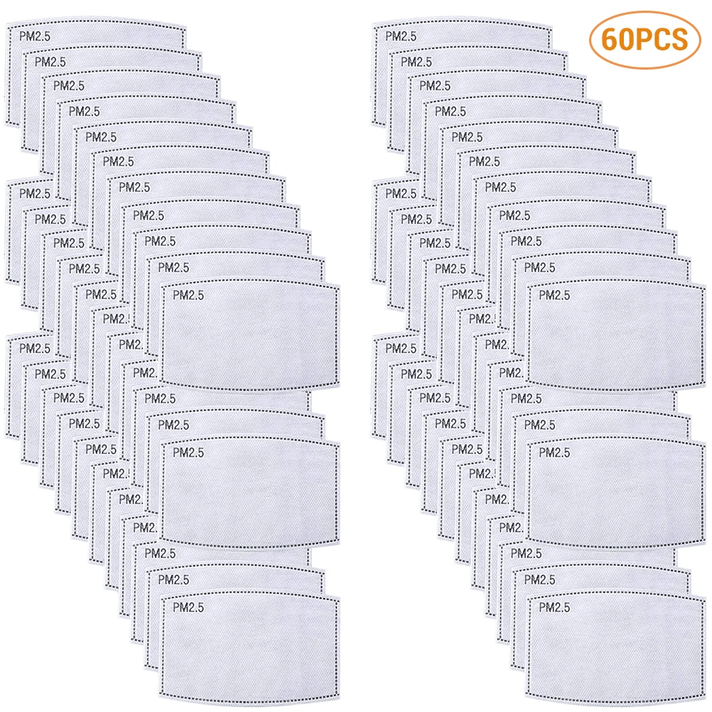 1/60 PCS N95 Mask Activated Carbon Mask Filter 5 Layers PM2.5 N95 Activated Carbon Filter Insert Protective Filter Insert
1/60 PCS N95 Mask Activated Carbon Mask Filter 5 Layers PM2.5 N95 Activated Carbon Filter Insert Protective Filter Insert