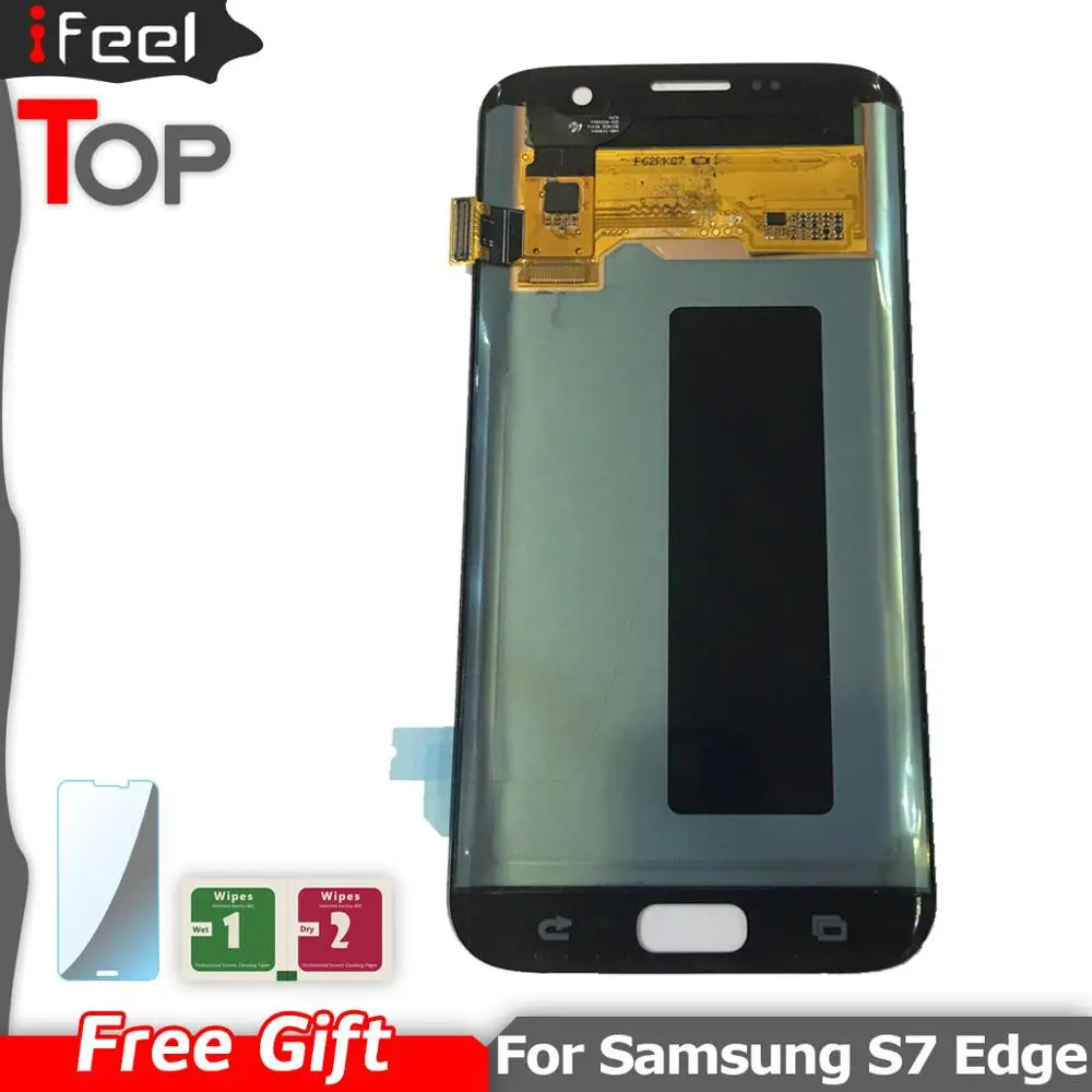 ЖК-дисплей 5 дюйма и сенсорный экран в сборе для Samsung Galaxy S7 edge g935 g935f g935fd замена
