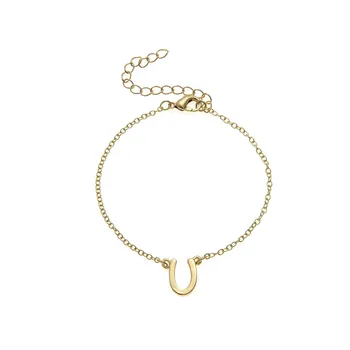 10PCS Horse Shoe Hoof Bracelets Lucky Horseshoe Bracelet Small Simple Letter Alphabet Initial Name U Shape Bracelets Jewelry
10PCS Horse Shoe Hoof Bracelets Lucky Horseshoe Bracelet Small Simple Letter Alphabet Initial Name U Shape Bracelets Jewelry