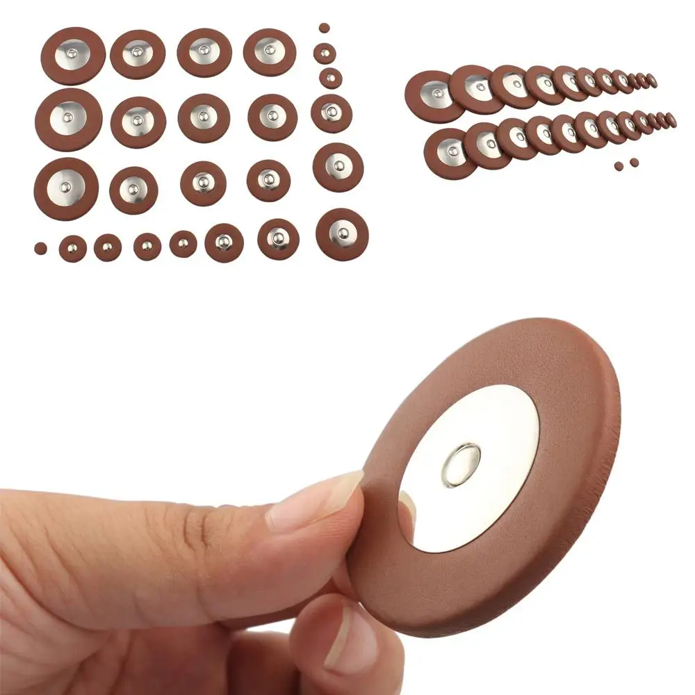 

26pcs Sax Leather Pads Replacement for Alto Saxophone Woodwind Instrument Parts Accessories