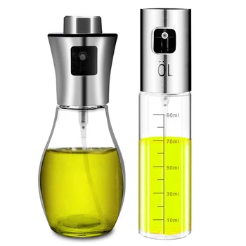 Olive Oil Sprayer for Cooking, BBQ, Salad, Baking, Grilling, Roasting and Frying, 200ml&100ml
Olive Oil Sprayer for Cooking, BBQ, Salad, Baking, Grilling, Roasting and Frying, 200ml&100ml