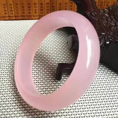 Natural Agate Chalcedony Pink 54-64mm Bracelet Elegant Princess Jewelry Best Gift for Mother and Girlfriend
Natural Agate Chalcedony Pink 54-64mm Bracelet Elegant Princess Jewelry Best Gift for Mother and Girlfriend