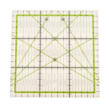 15x15cm Transparent Plastic Square Quilt Ruler Patchwork Acrylic Rulers for DIY Sewing
15x15cm Transparent Plastic Square Quilt Ruler Patchwork Acrylic Rulers for DIY Sewing