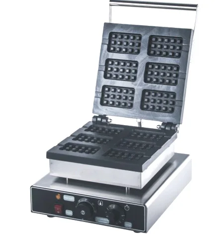 Free Shipping Electric 95*55mm Size 6 pcs Rectangle shape Waffle Maker Machine Waffle Baker
Free Shipping Electric 95*55mm Size 6 pcs Rectangle shape Waffle Maker Machine Waffle Baker