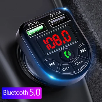 Bluetooth 5.0 FM Transmitter Car Kit MP3 Modulator Player Wireless Handsfree Audio Receiver Dual USB Fast 3.1A
Bluetooth 5.0 FM Transmitter Car Kit MP3 Modulator Player Wireless Handsfree Audio Receiver Dual USB Fast 3.1A