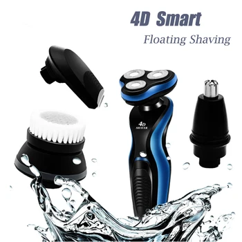 4 In 1 Electric Shaver For Men Shaving Machine Floating Razor Beard Trimmer Washable Electric Razor Shaver Face Hair Shaver
4 In 1 Electric Shaver For Men Shaving Machine Floating Razor Beard Trimmer Washable Electric Razor Shaver Face Hair Shaver