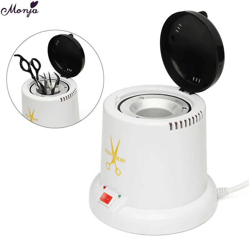 Monja Mini High Temperature Sterilizer Box Equipment for Steel Metal Nipper Tweezers Clean Disinfect Pot Nail Art Manicure Tool
Monja Mini High Temperature Sterilizer Box Equipment for Steel Metal Nipper Tweezers Clean Disinfect Pot Nail Art Manicure Tool