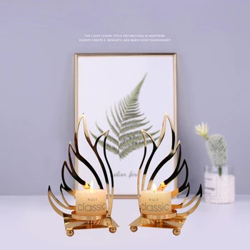 Golden European Light Luxury Metal Candle Holder 3D Hollowing Process Home Decoration Desktop Decoration Christmas Gift
Golden European Light Luxury Metal Candle Holder 3D Hollowing Process Home Decoration Desktop Decoration Christmas Gift