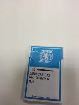 SCHMETZ 10 CANU :27:57DA2 NM:90 SIZE:141826 Sewing 10pcs Industrial Machine Needles Juki Singer 
SCHMETZ 10 CANU :27:57DA2 NM:90 SIZE:141826 Sewing 10pcs Industrial Machine Needles Juki Singer