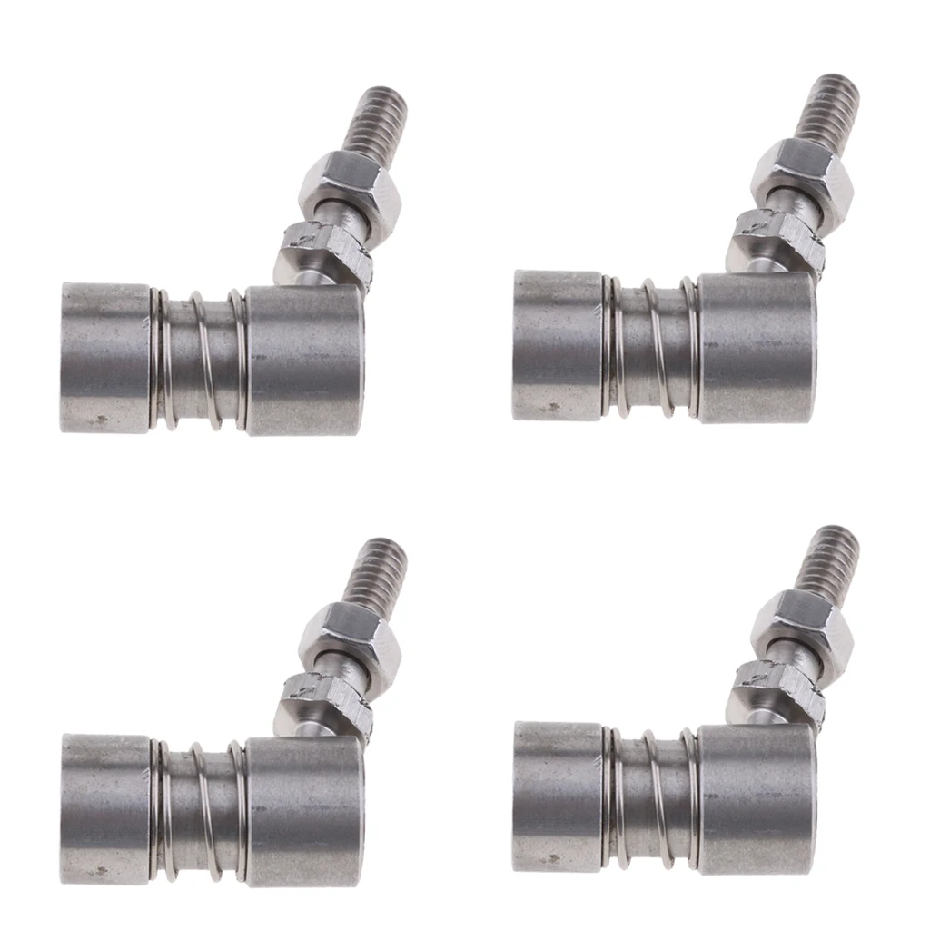 4 Pieces 1/4inch 6mm Boat Throttle Ball Joint, Tie Rod, Linkage End, 304 Stainless Steel 4 Pieces 1/4inch 6mm Boat Throttle Ball Joint, Tie Rod, Linkage End, 304 Stainless Steel