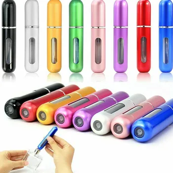 Mini Portable Refillable Perfume Spray Bottle Aluminum Makeup Water Atomizer Bottle Empty Container Travel Perfume Bottle Tool
Mini Portable Refillable Perfume Spray Bottle Aluminum Makeup Water Atomizer Bottle Empty Container Travel Perfume Bottle Tool