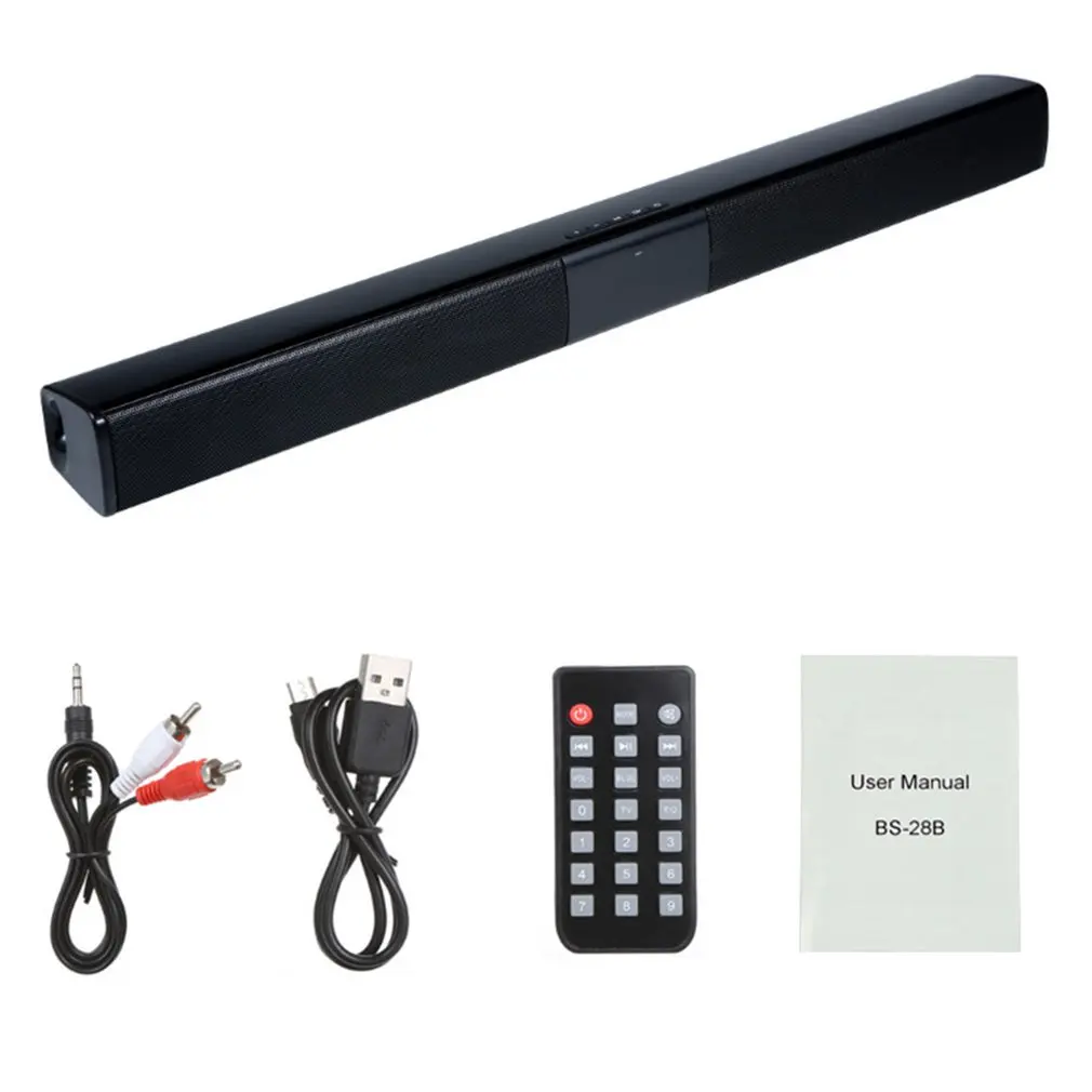 20W Soundbar Home Theater Surrounding 3D Sound Wireless Speaker with RCA/ AUX/ USB Cable High Sound Performance
20W Soundbar Home Theater Surrounding 3D Sound Wireless Speaker with RCA/ AUX/ USB Cable High Sound Performance