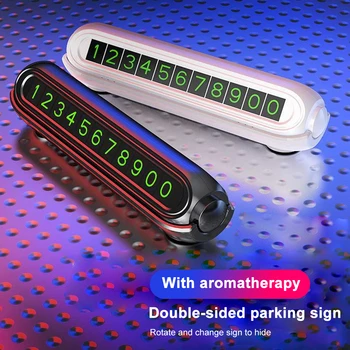 2 in 1 Luminous Car Temporary Parking Card Sticker Car Air Freshener Auto Phone Number Card Plate Car Automobile Accessories Hot
2 in 1 Luminous Car Temporary Parking Card Sticker Car Air Freshener Auto Phone Number Card Plate Car Automobile Accessories Hot