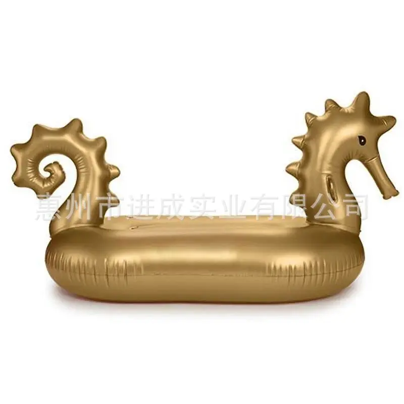 Manufacturers Profession Production PVC Hippocampus Inflatable Floating Bed PVC Hippo Floating Row PVC Gold Hippocampus Riding
Manufacturers Profession Production PVC Hippocampus Inflatable Floating Bed PVC Hippo Floating Row PVC Gold Hippocampus Riding