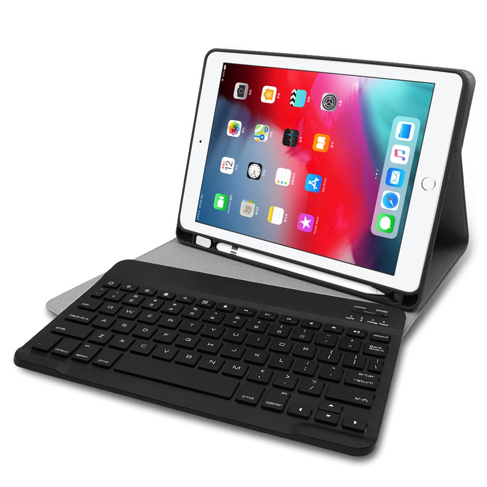 For iPad Air 3 iPad Pro 10.5 inch English Bluetooth Keyboard with Cloth Grain PU Leather Tablet Protective Case and Pen Slot
For iPad Air 3 iPad Pro 10.5 inch English Bluetooth Keyboard with Cloth Grain PU Leather Tablet Protective Case and Pen Slot