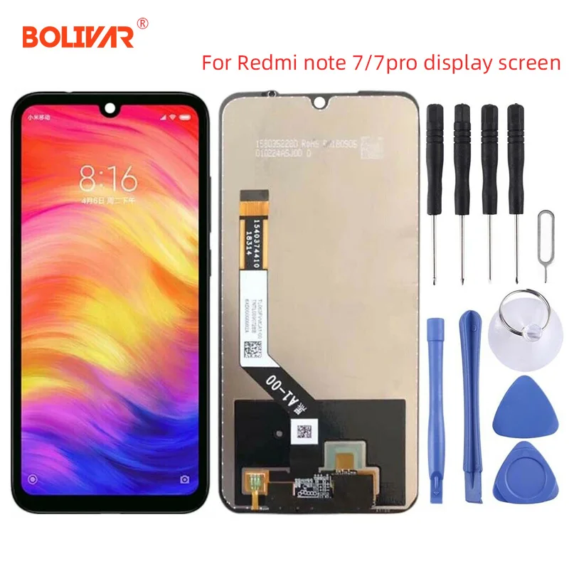 mobile phone lcd For Xiaomi Redmi note 7/note 7 Pro LCD Screen Replacement Display Touch Digitizer Glass
mobile phone lcd For Xiaomi Redmi note 7/note 7 Pro LCD Screen Replacement Display Touch Digitizer Glass