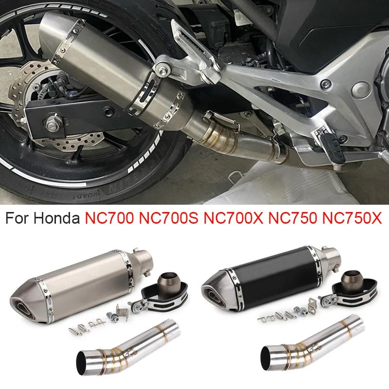 Slip on For Honda NC700 NC700S NC700X NC750 NC750X Motorcycle Exhaust Modified DB Killer Escape Moto Muffler Middle Link Pipe
Slip on For Honda NC700 NC700S NC700X NC750 NC750X Motorcycle Exhaust Modified DB Killer Escape Moto Muffler Middle Link Pipe