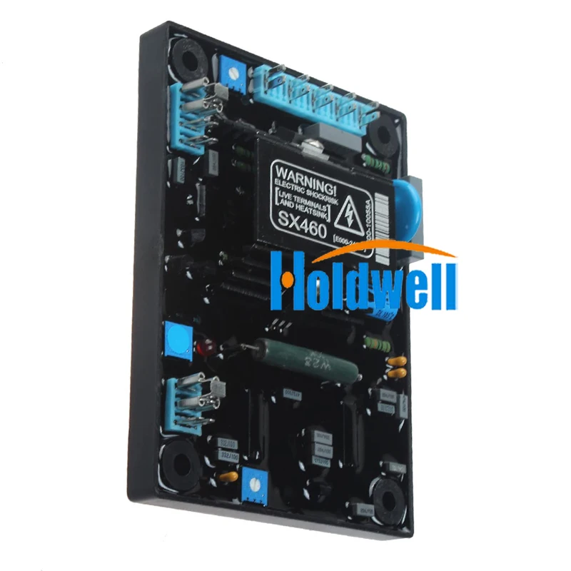 Holdwell Automatic Voltage Regulator SX460 AVR Control Moudle for Generator Genset
Holdwell Automatic Voltage Regulator SX460 AVR Control Moudle for Generator Genset