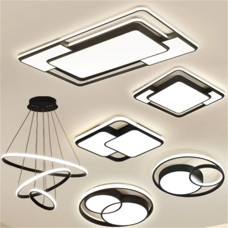 

Modern LED Ceiling Lights For Living Room Bedroom Luminaire Indoor Home Decoration Lighting Fixtures Plafon Lamp Lustre